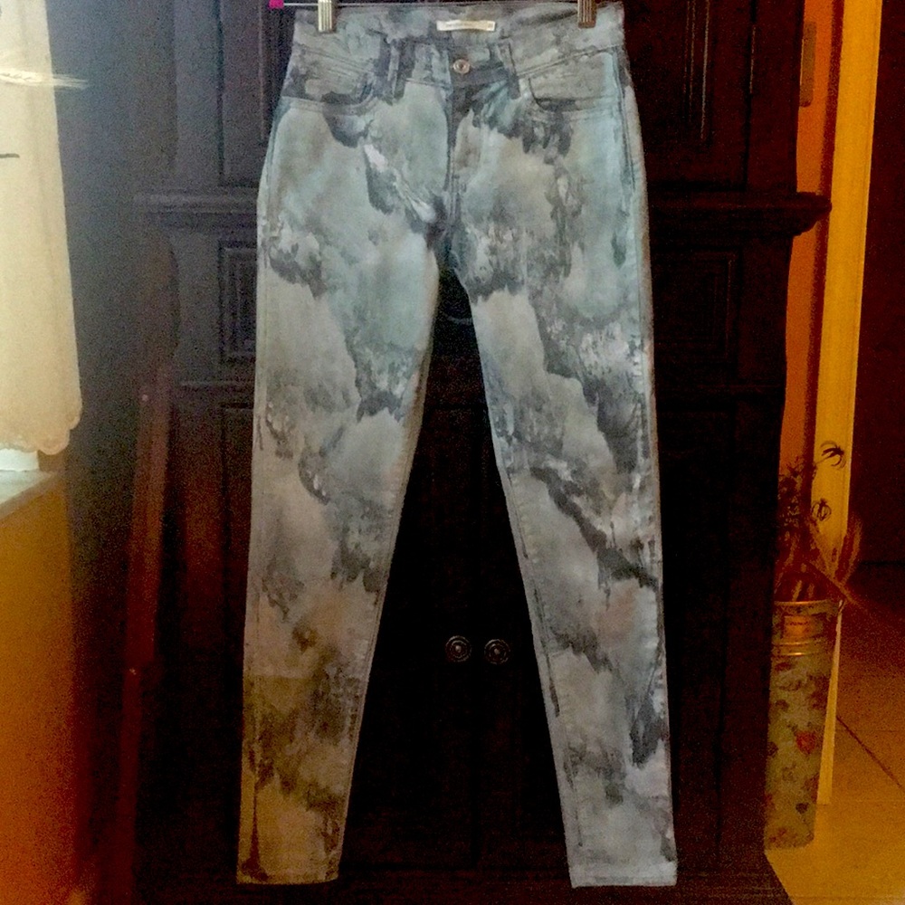 710 super skinny acid wash Levi jeans size 28